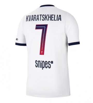 Paris Saint-Germain Khvicha Kvaratskhelia #7 Bortatröja 2026-27 Kortärmad